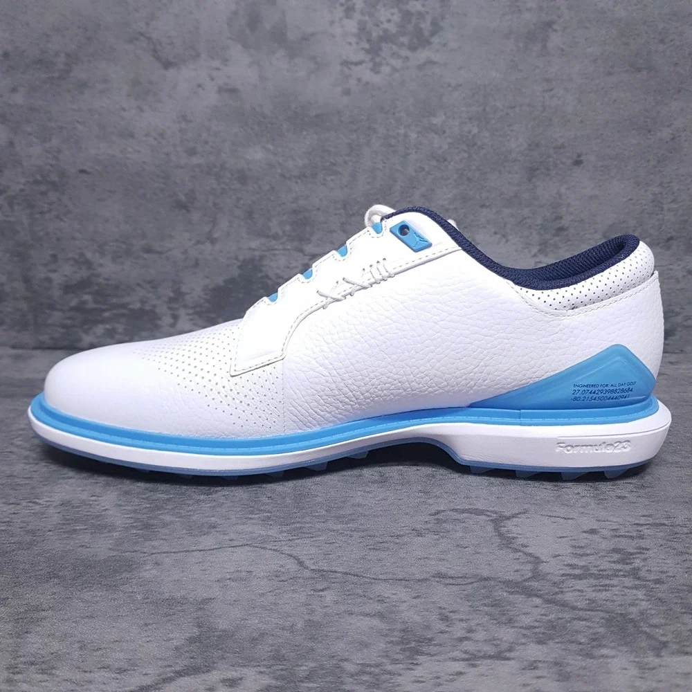 NIKE AIR JORDAN ADG 5 Golf Shoes Mens Size 9.5 Midnight Navy University Blue UNC